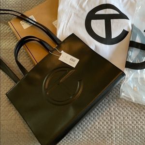 Telfar Medium Shopper Black. Brand new.